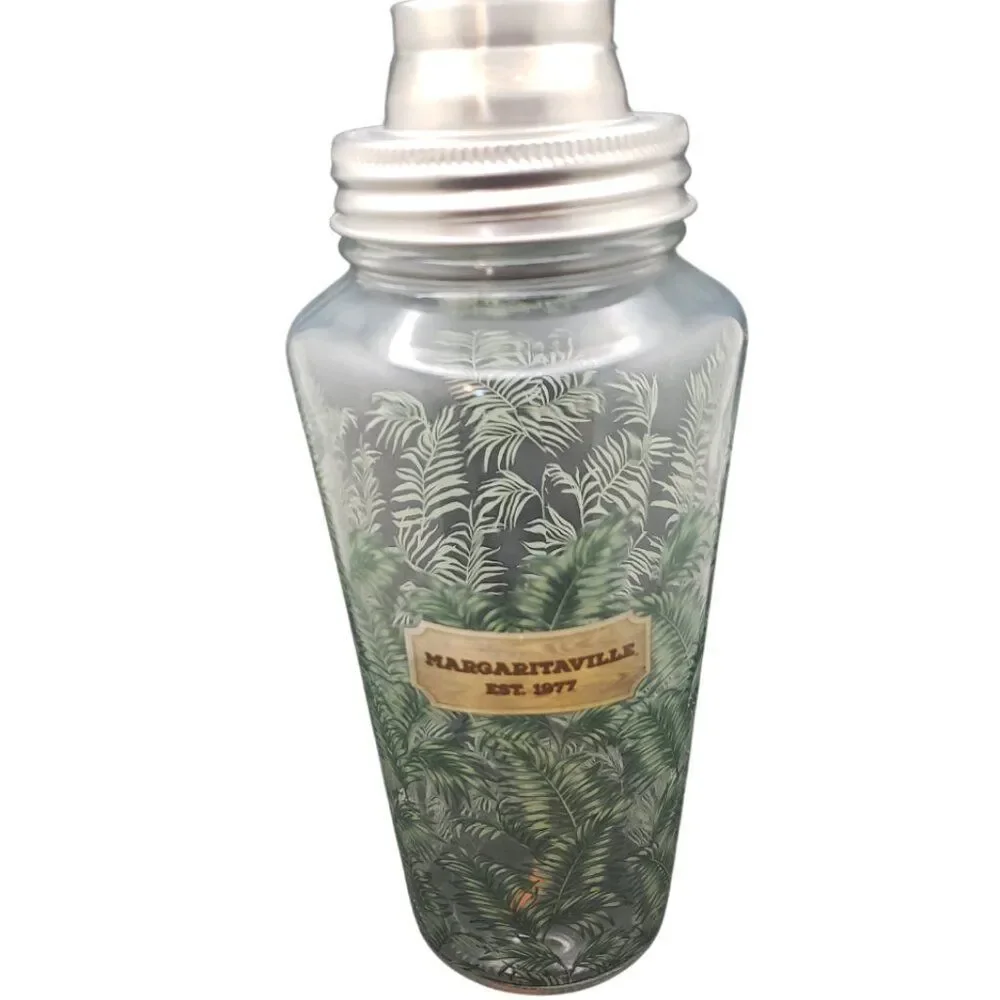 Margaritaville Glass Shaker Tropical Palm Trees Replacement 27oz Jimmy Buffett